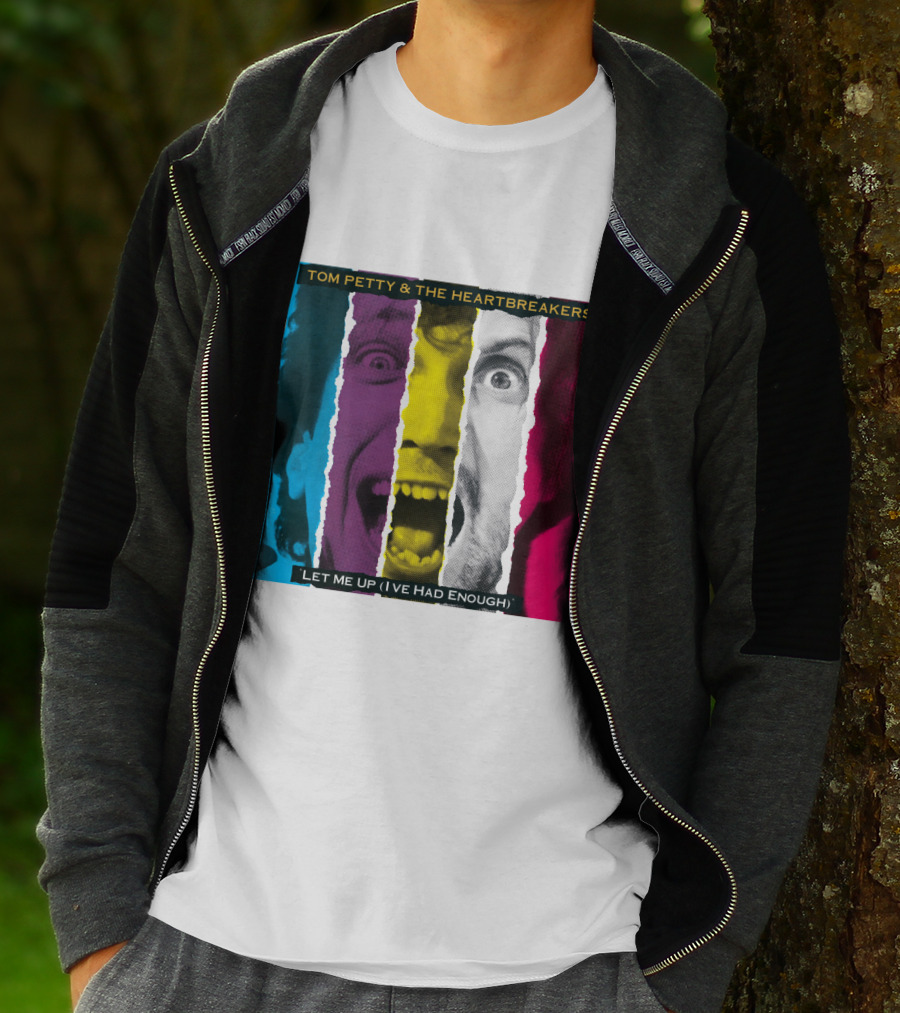 Tom Petty And The Heartbreakers Let Me Up (I've Had Enough) Album Cover T-Shirt