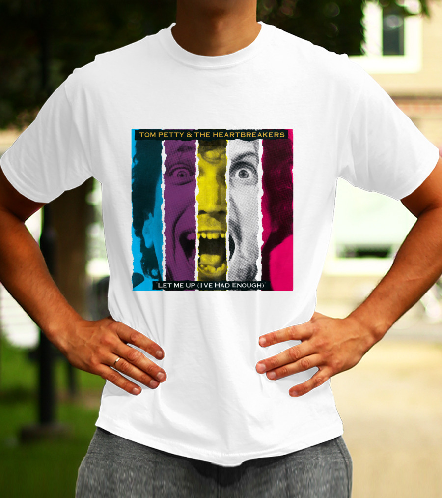 Tom Petty And The Heartbreakers Let Me Up (I've Had Enough) Album Cover T-Shirt