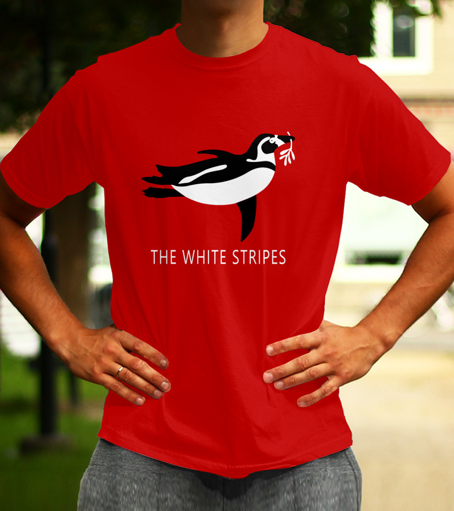 The White Stripes TWS 03 Red Penguin T-Shirt