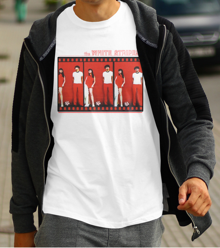 The White Stripes Red Filmstrip T-Shirt
