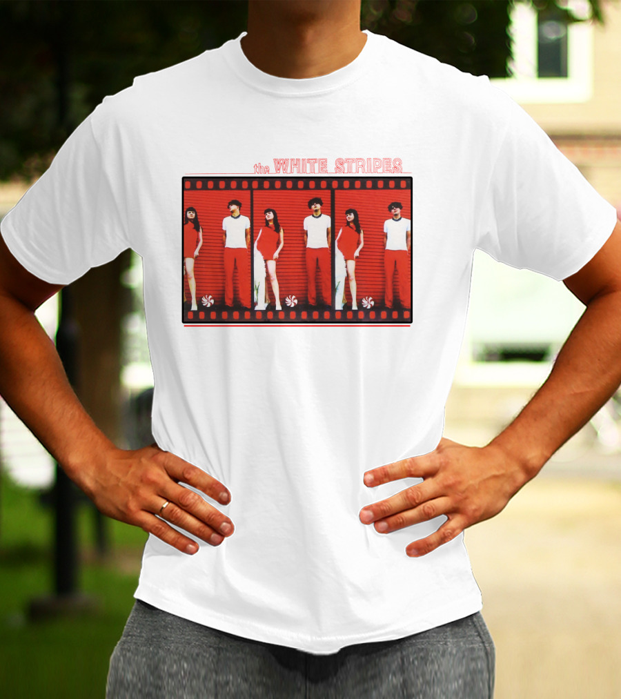 The White Stripes Red Filmstrip T-Shirt