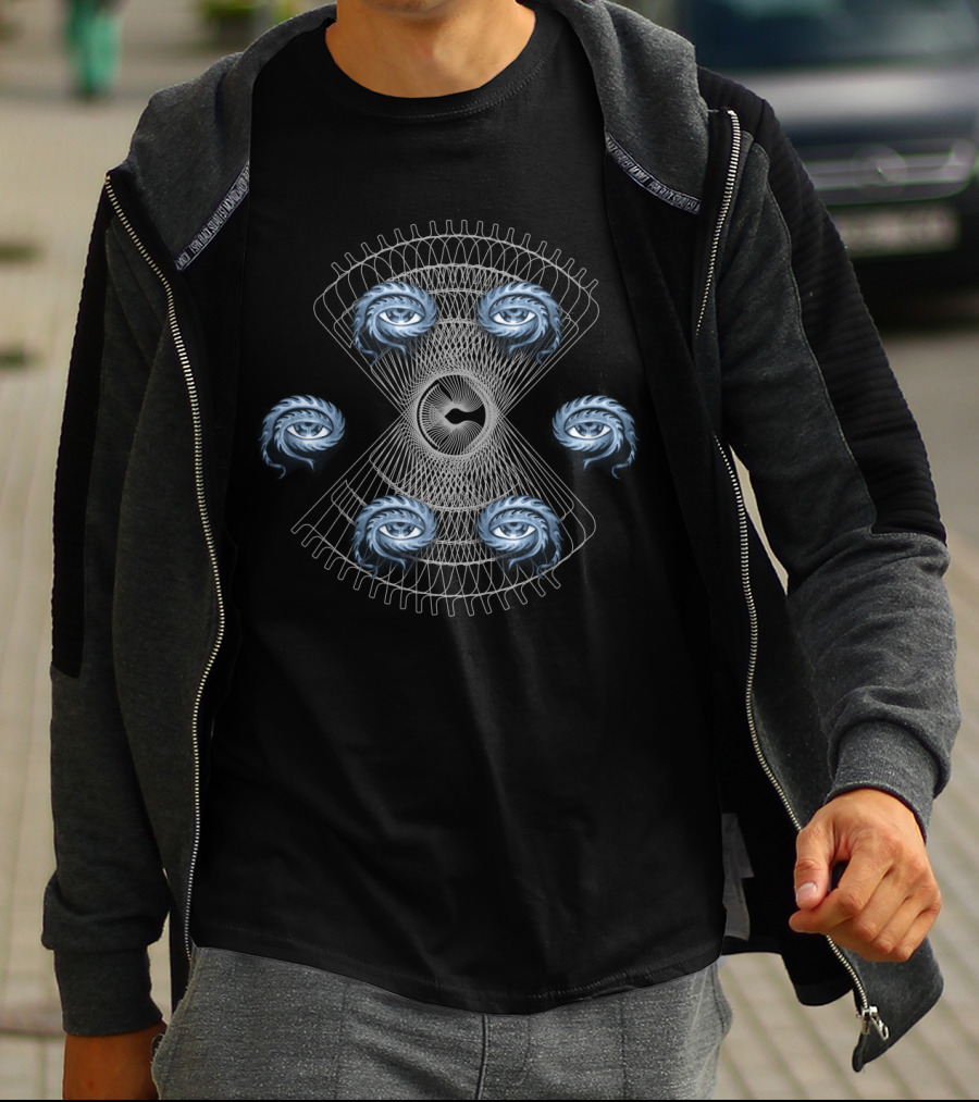 Abstract Symmetrical Spirals T-Shirt