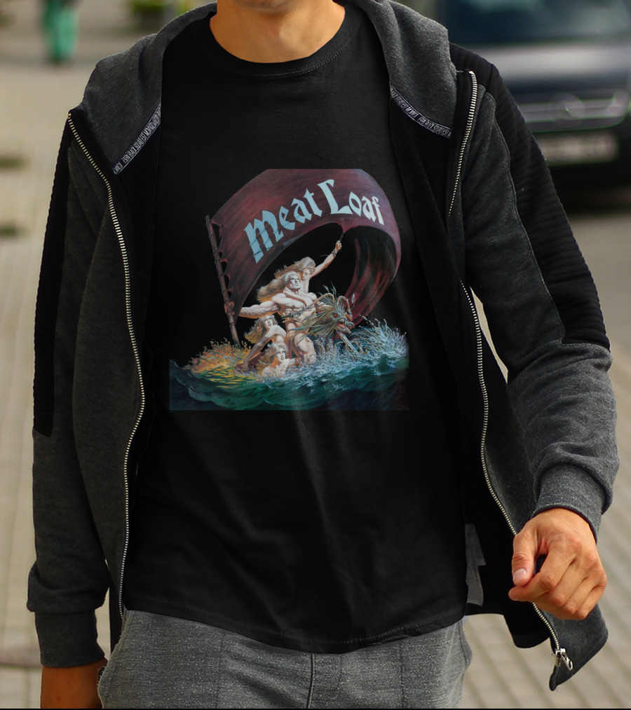 Meat Loaf ML 02 Dead Ringer Viking Ship Adventure T-Shirt