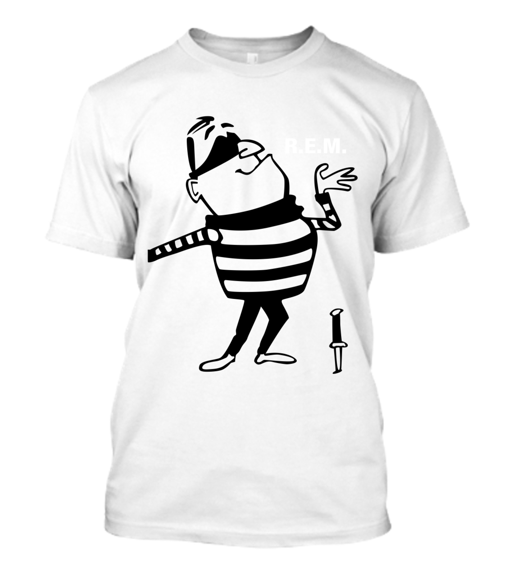 REM 05 Comic Burglar Character T-Shirt