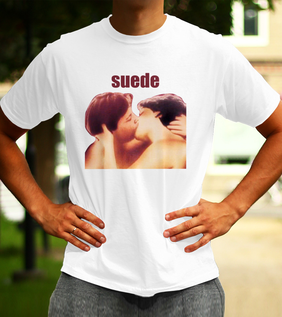 Suede Debut Album Cover Kiss Artwork T-Shirt