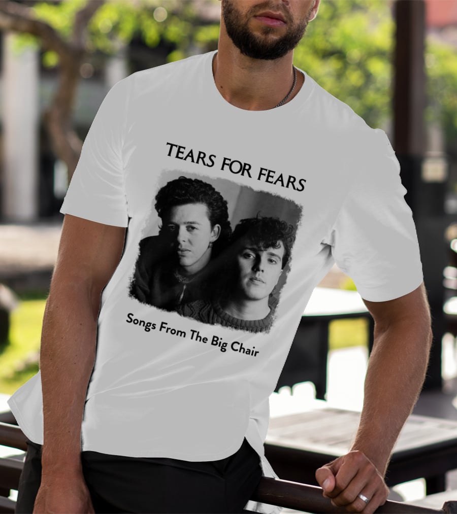 Tears For Fears Songs From The Big Chair Vintage Album T-Shirt