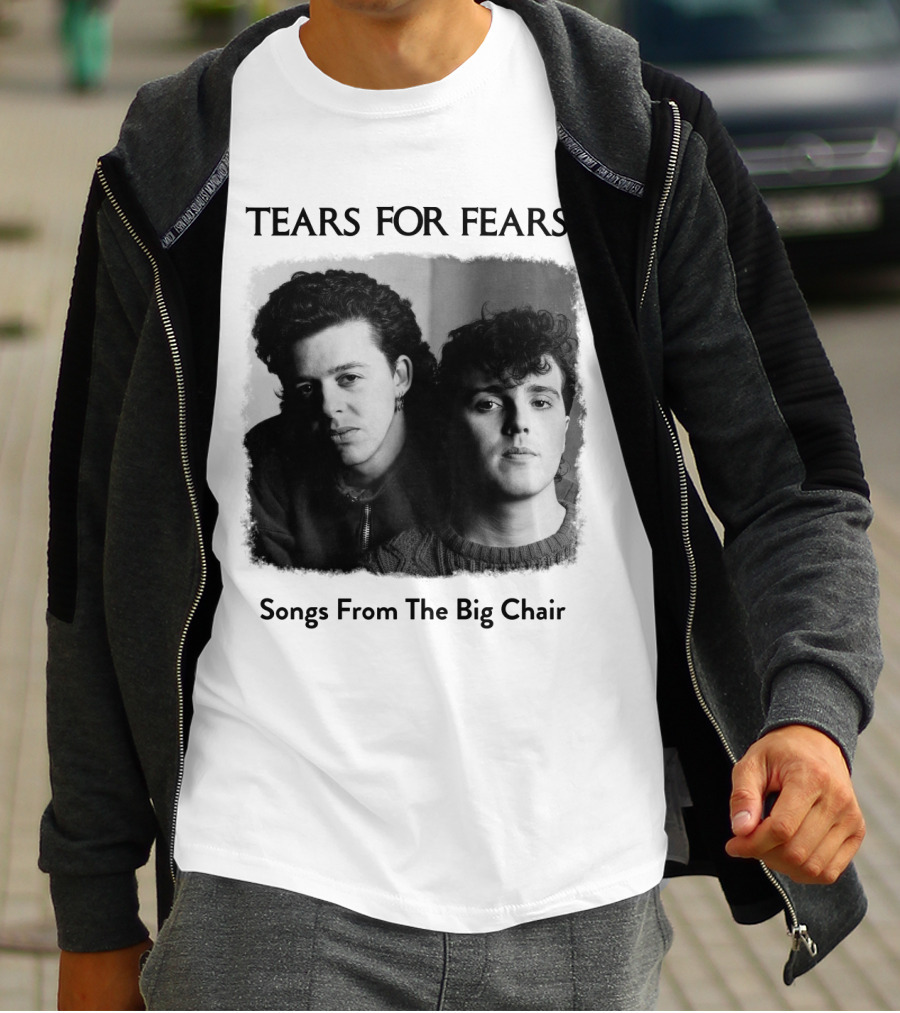 Tears For Fears Songs From The Big Chair Vintage Album T-Shirt