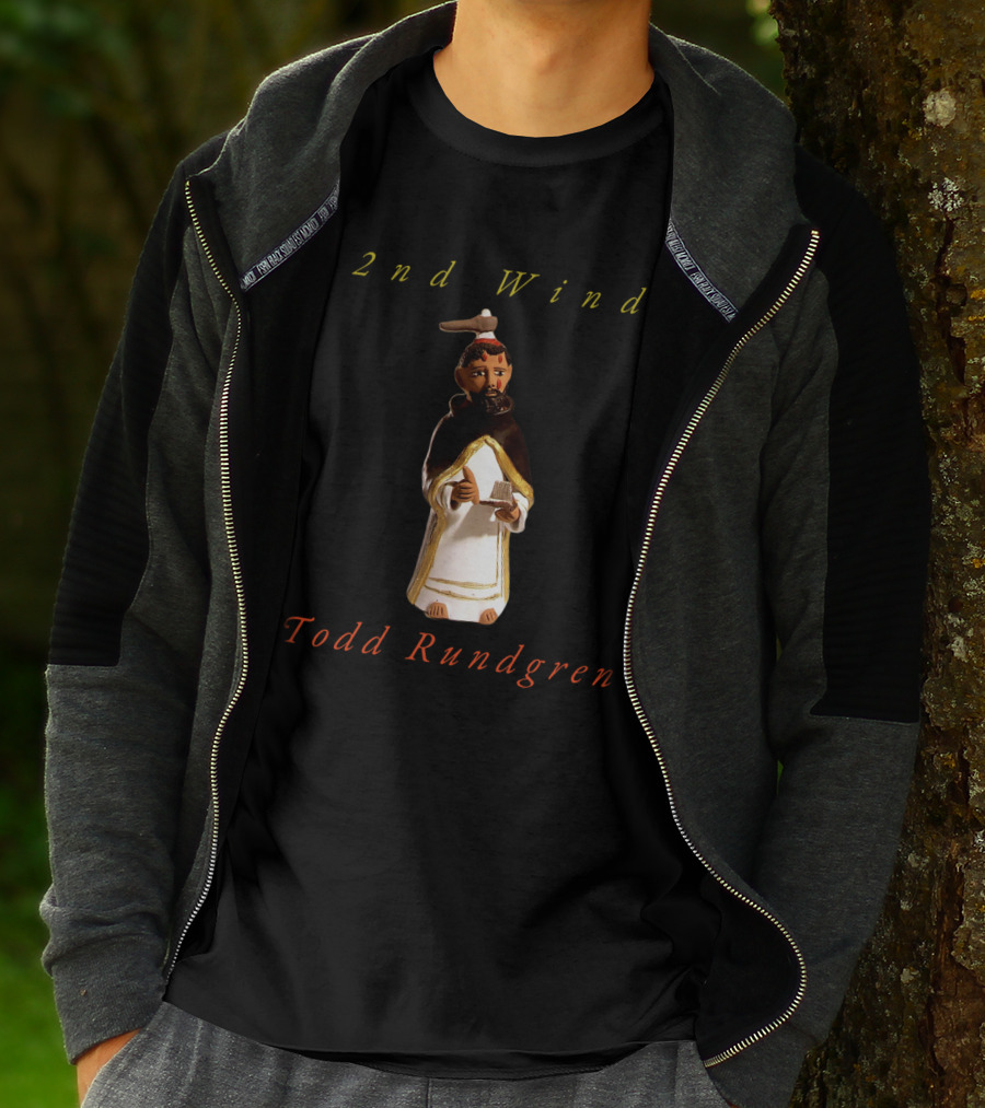 2nd Wind Todd Rundgren Monk Figure T-Shirt