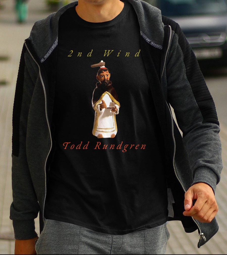 2nd Wind Todd Rundgren Monk Figure T-Shirt