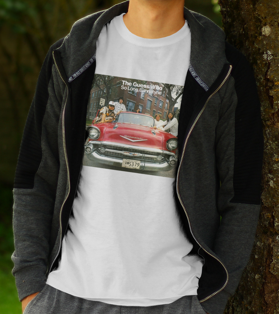 The Guess Who So Long Bannatyne Red Car Album Cover T-Shirt