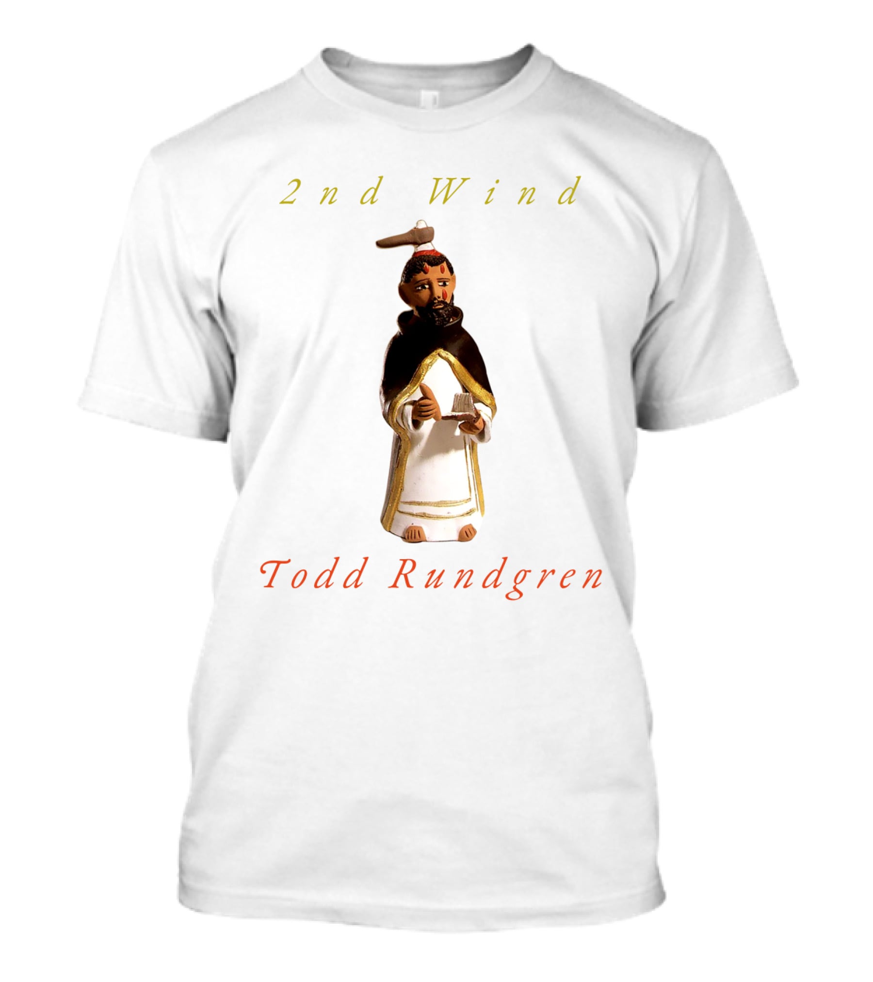 2nd Wind Todd Rundgren Statue T-Shirt