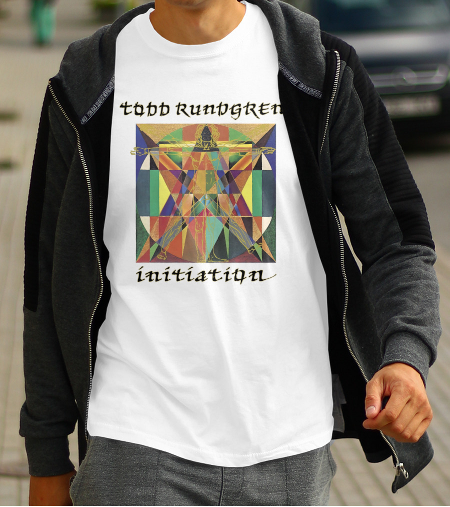 Todd Rundgren Initiation Vitruvian Geometric Fusion T-Shirt