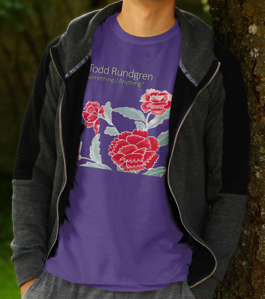 Todd Rundgren Something Anything Red Flowers T-Shirt