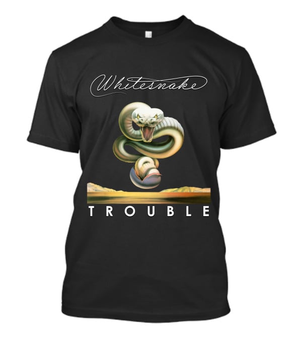Whitesnake Trouble Snake T-Shirt