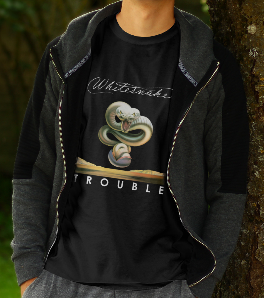 Whitesnake Trouble Snake T-Shirt