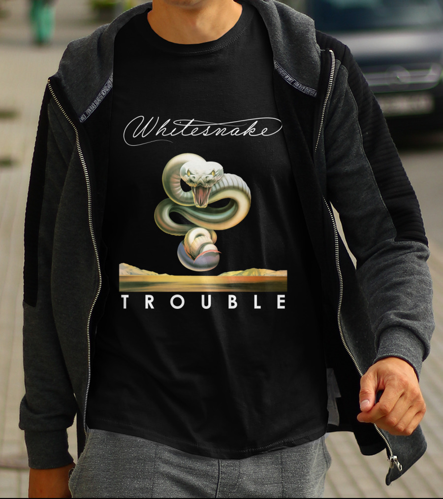 Whitesnake Trouble Snake T-Shirt