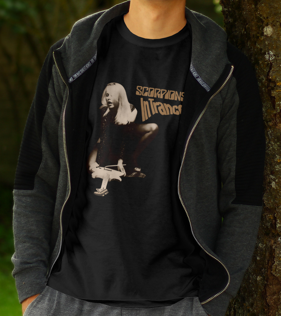 Scorpions In Trance Vintage Rock Album Art T-Shirt