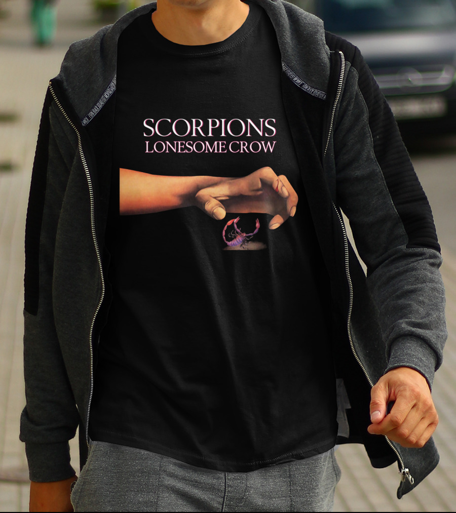 Scorpions Lonesome Crow Album Cover Art T-Shirt