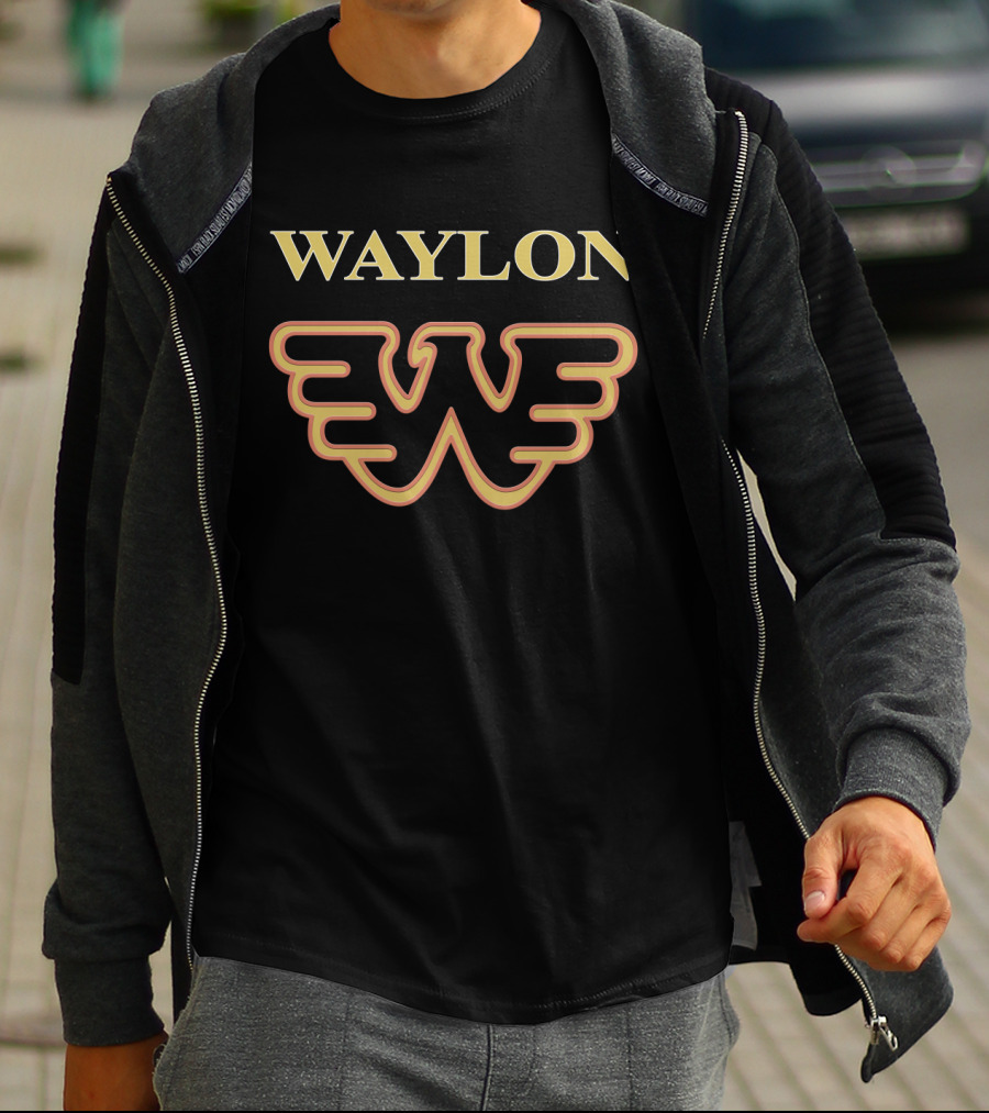 WAYLON W Winged Logo Classic T-Shirt