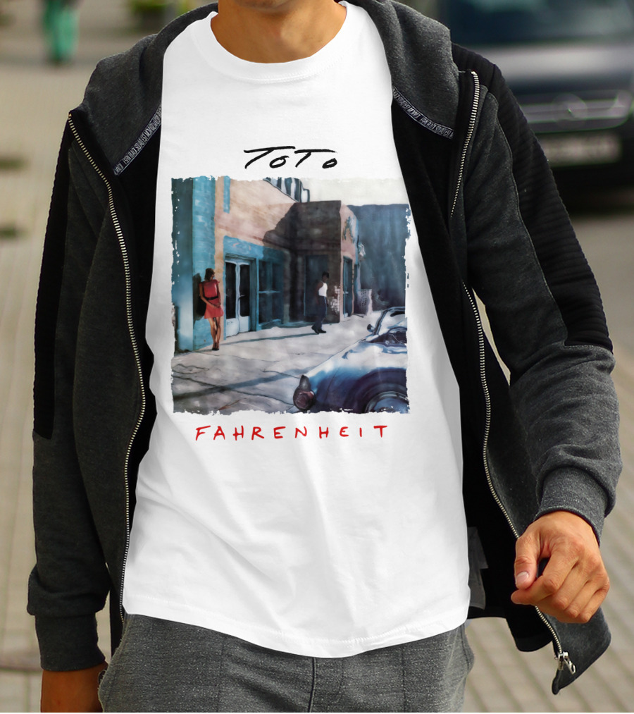 Toto Fahrenheit Album Cover Retro Scene T-Shirt