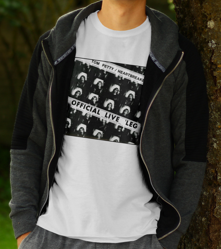 Tom Petty Heartbreakers Official Live Leg T-Shirt