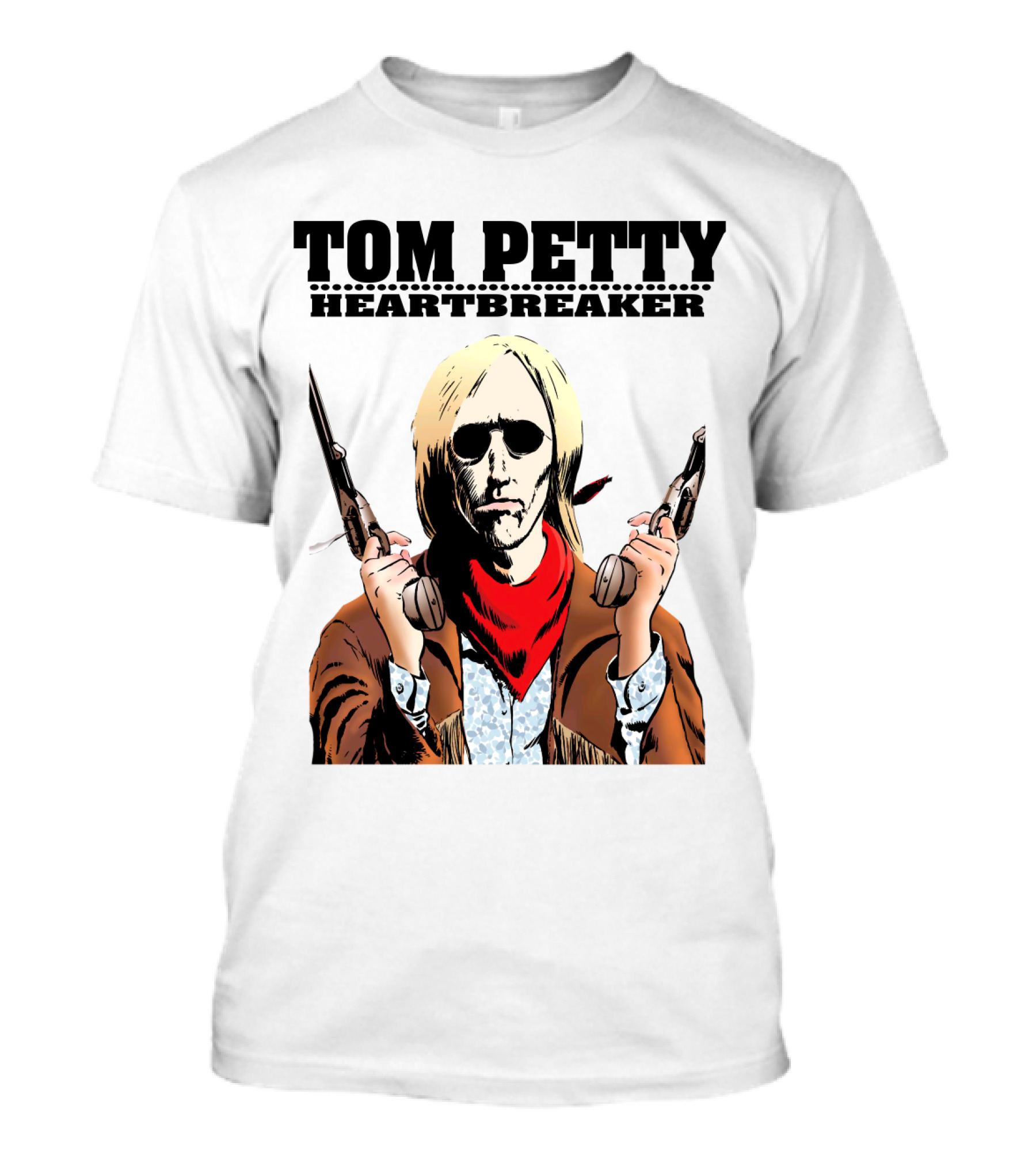 Tom Petty Heartbreaker Gunslinger T-Shirt