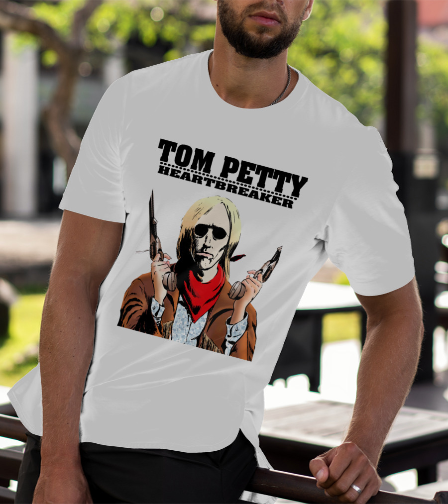 Tom Petty Heartbreaker Gunslinger T-Shirt