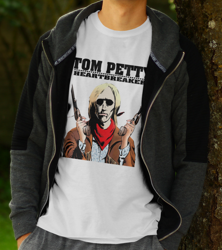 Tom Petty Heartbreaker Gunslinger T-Shirt