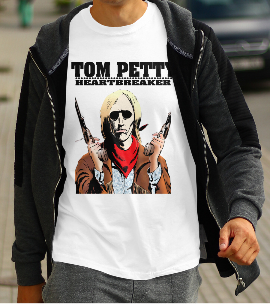 Tom Petty Heartbreaker Gunslinger T-Shirt