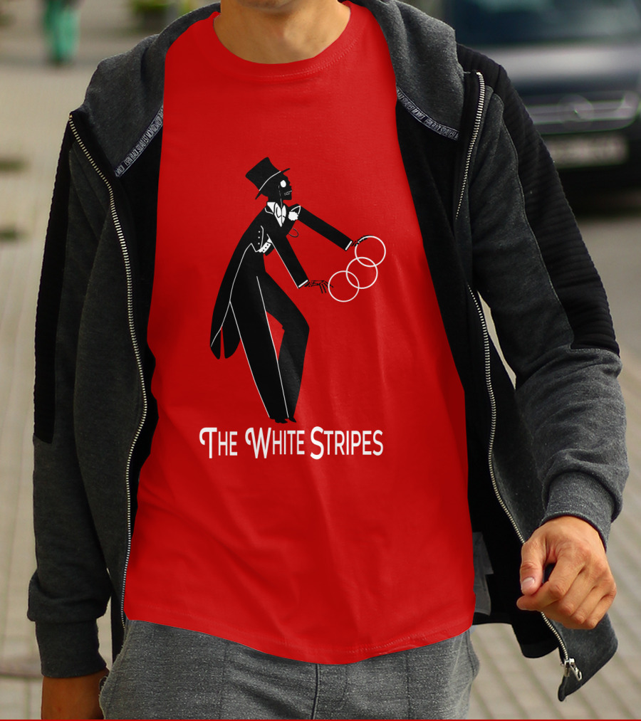 The White Stripes Juggling Man Red T-Shirt