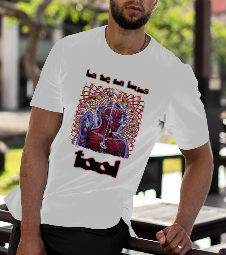 Tool Lateralus Inspired Psychedelic Art With Anatomical Human Figure T-Shirt