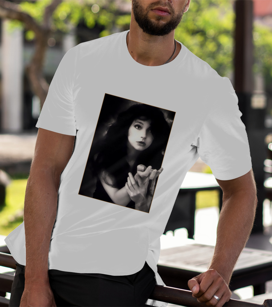 Kate Bush Black And White T-Shirt