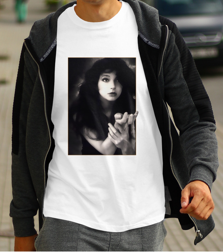 Kate Bush Black And White T-Shirt
