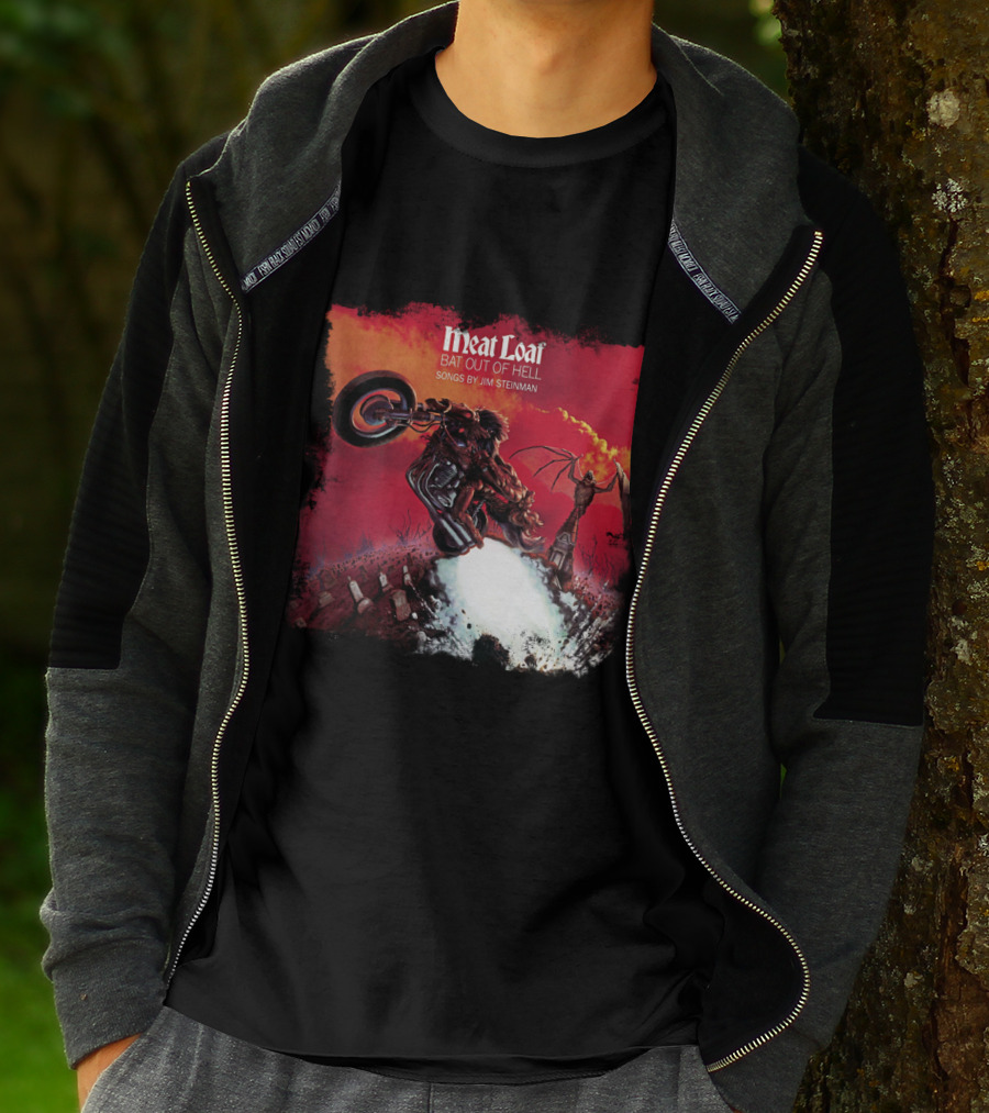 Meat Loaf Bat Out Of Hell Songs By Jim Steinman T-Shirt