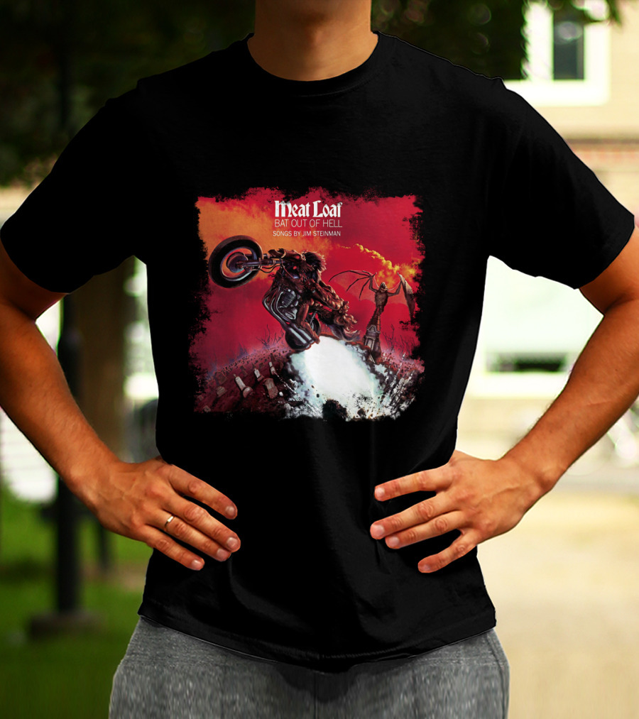 Meat Loaf Bat Out Of Hell Songs By Jim Steinman T-Shirt