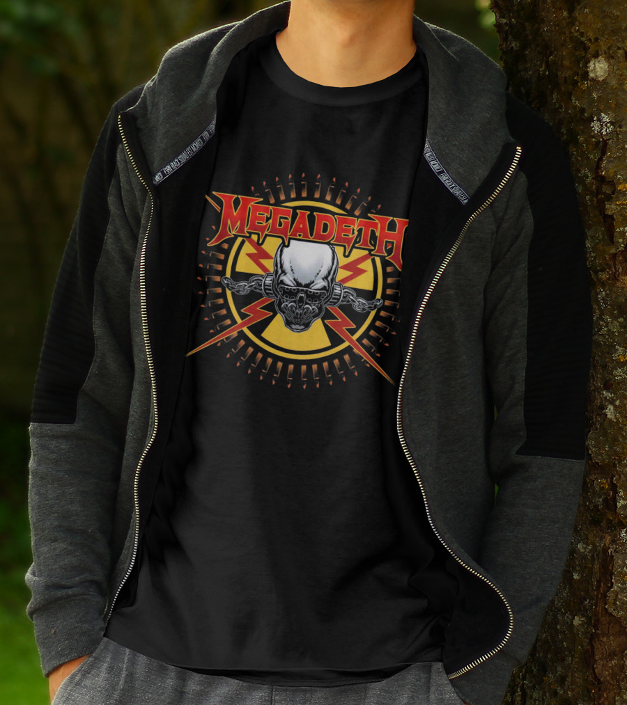 Megadeth Skull And Chains T-Shirt