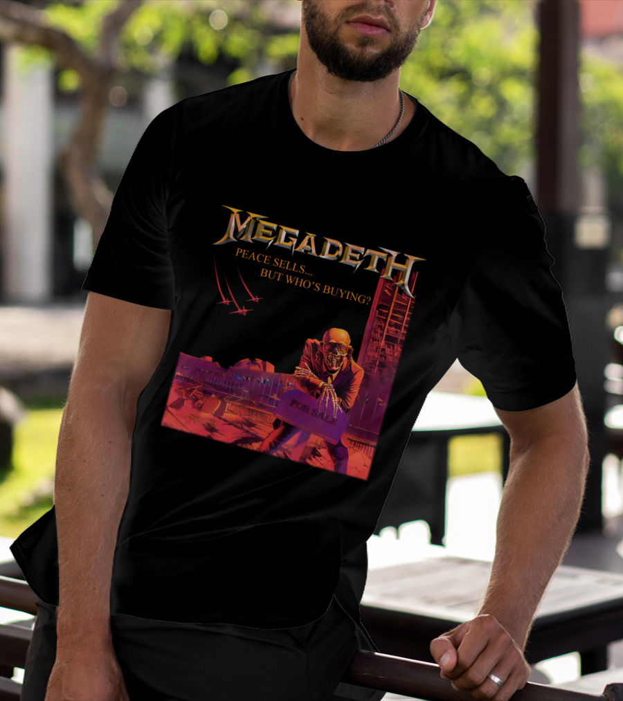 Megadeth Peace Sells... But Who's Buying? For Sale T-Shirt