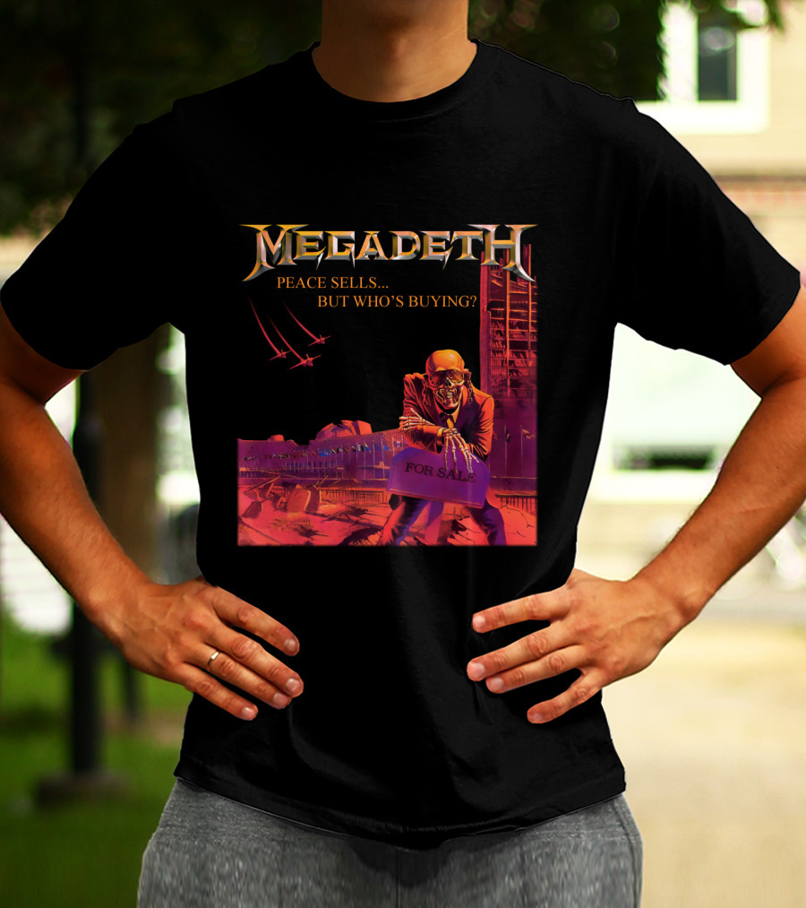 Megadeth Peace Sells... But Who's Buying? For Sale T-Shirt