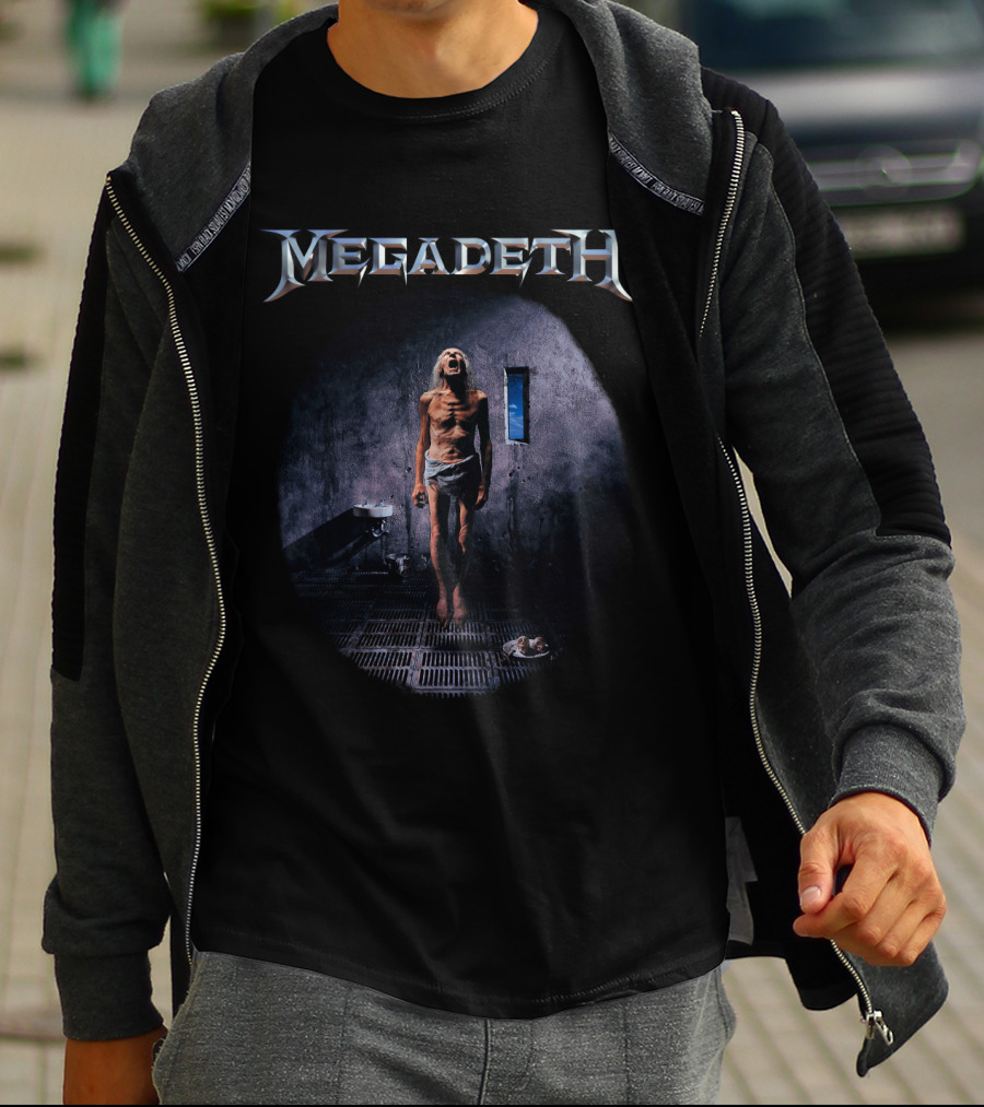 Megadeth Countdown To Extinction Album Cover Art T-Shirt
