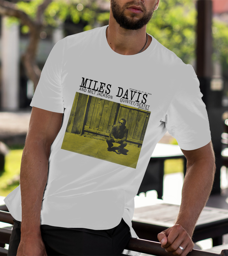 Miles Davis And Milt Jackson Quintet/Sextet Prestige Hi Fi Lp 7034 T-Shirt