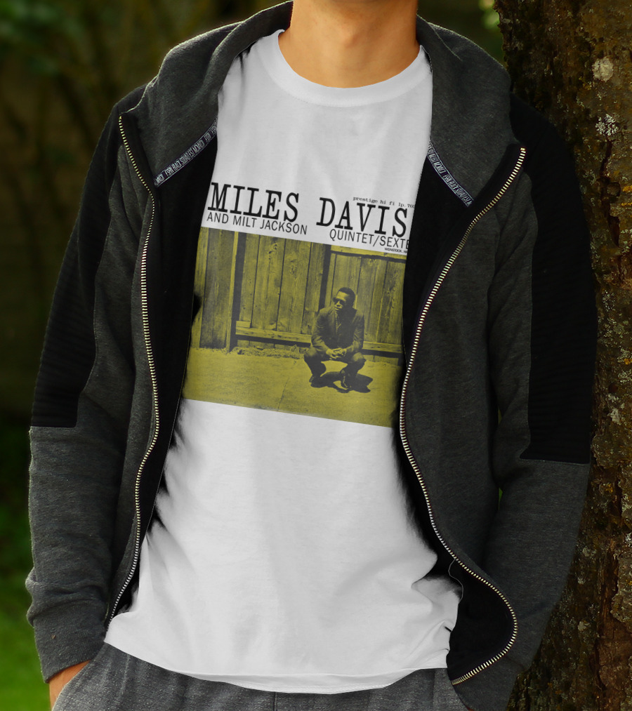 Miles Davis And Milt Jackson Quintet/Sextet Prestige Hi Fi Lp 7034 T-Shirt