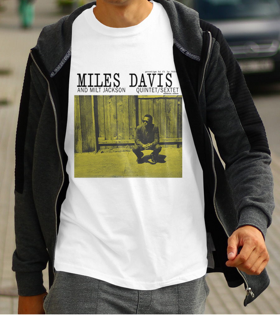 Miles Davis And Milt Jackson Quintet/Sextet Prestige Hi Fi Lp 7034 T-Shirt