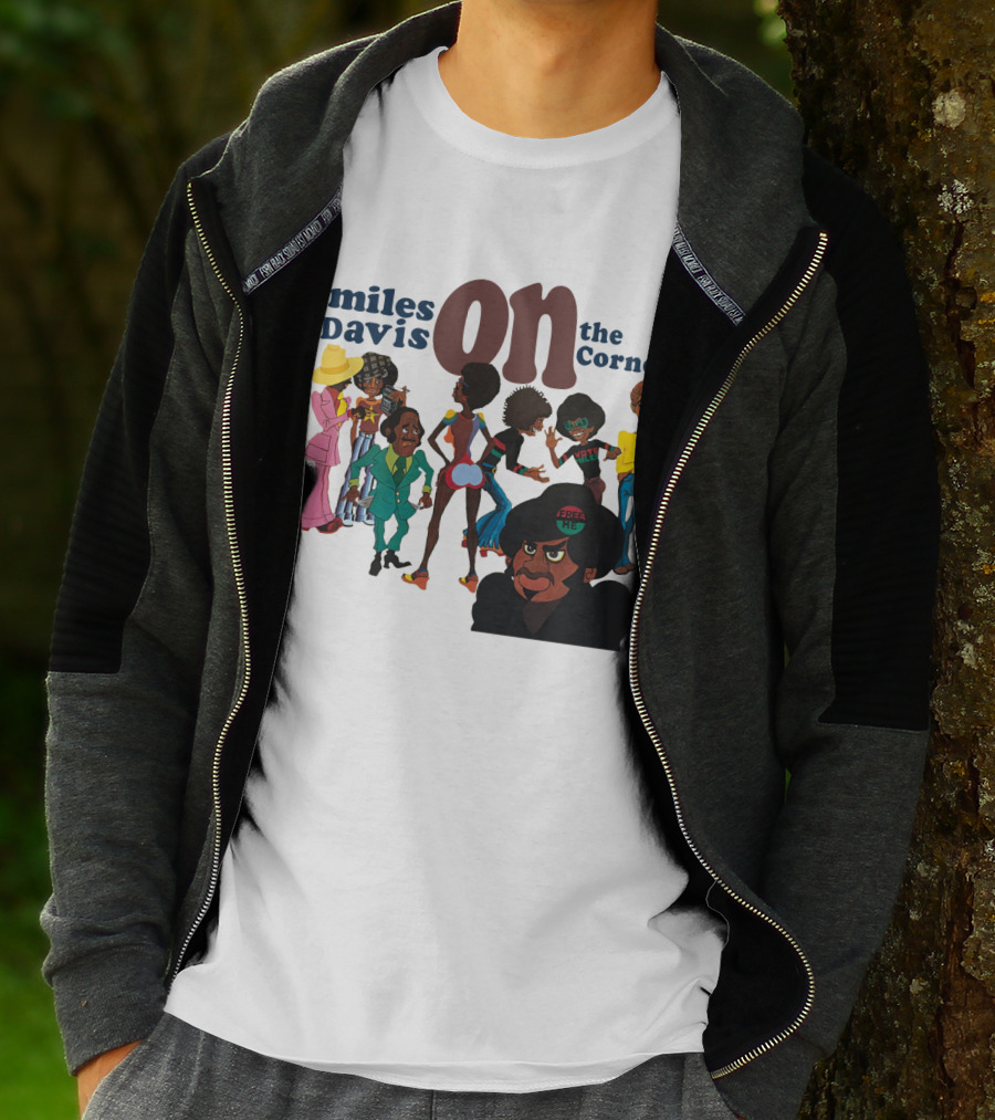 Miles Davis On The Corner Characters T-Shirt