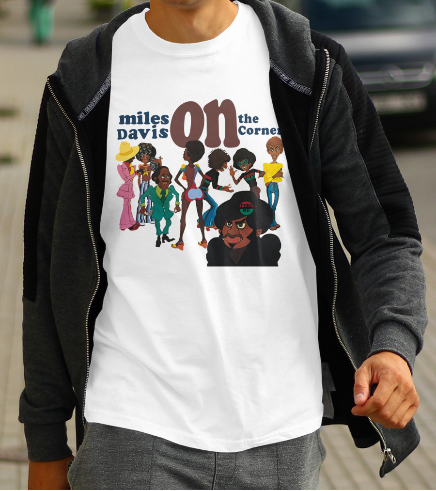 Miles Davis On The Corner Characters T-Shirt
