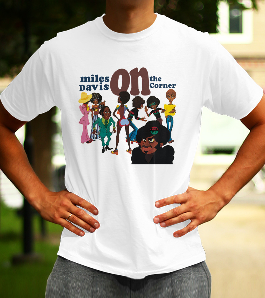 Miles Davis On The Corner Characters T-Shirt