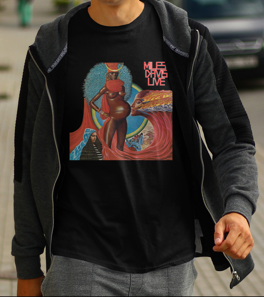 Miles Davis Live Mdv-Ms T-Shirt
