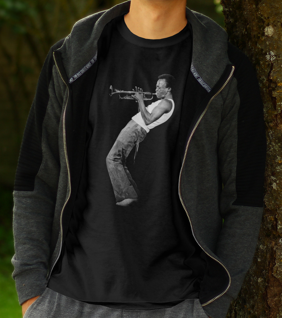 Jazz Musician Trumpet Player Iconic Performance T-Shirt