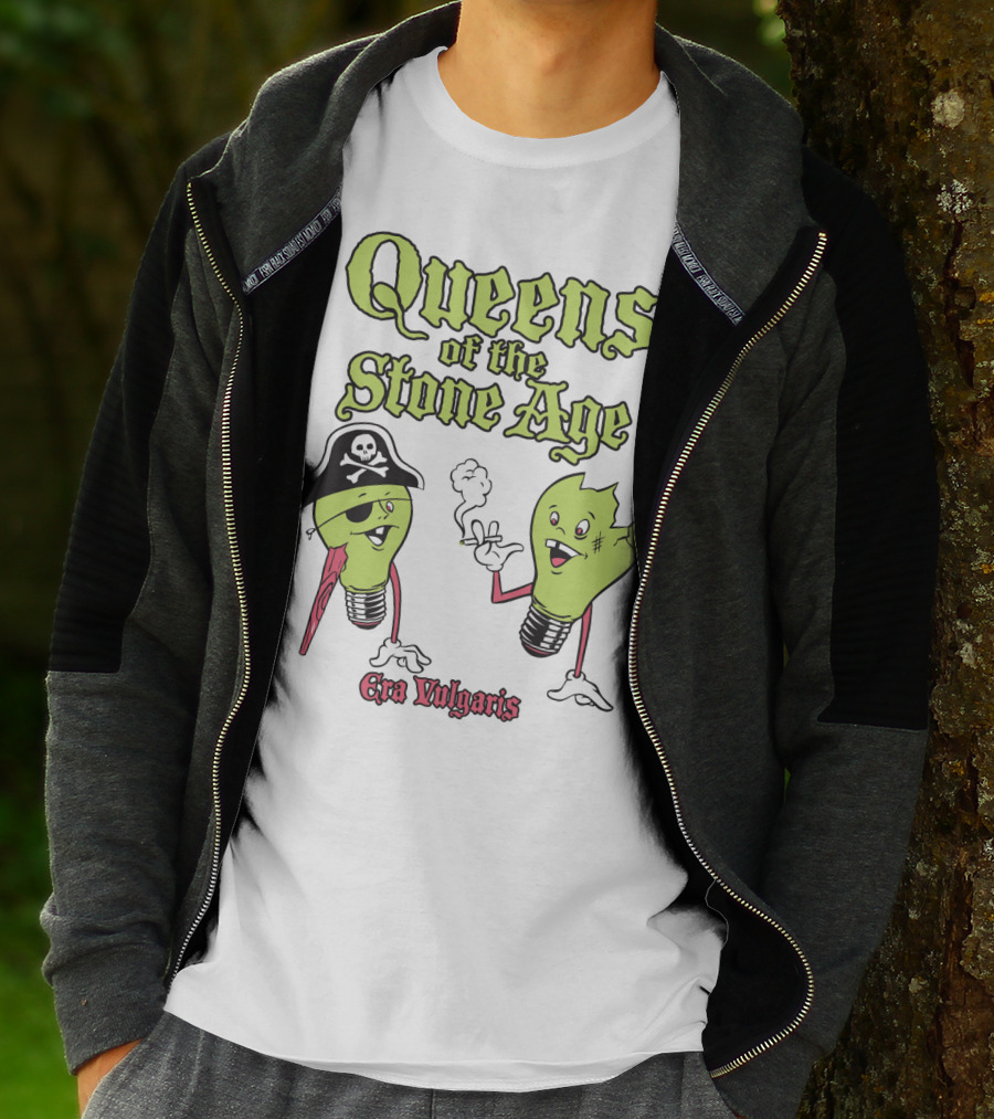 Queens Of The Stone Age Era Vulgaris Lightbulbs T-Shirt
