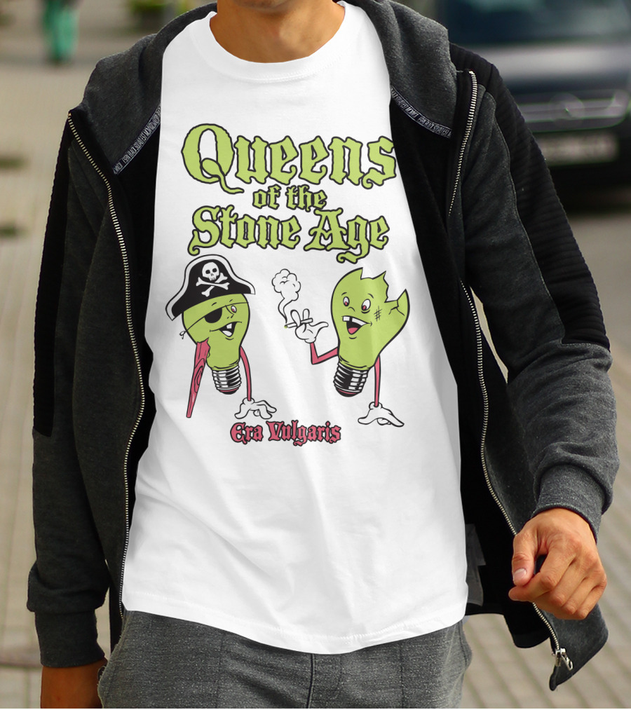 Queens Of The Stone Age Era Vulgaris Lightbulbs T-Shirt