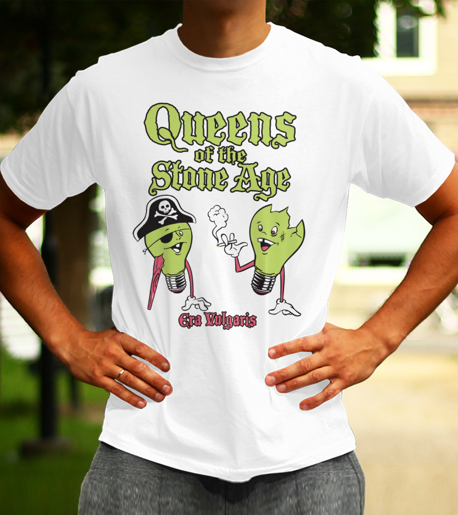 Queens Of The Stone Age Era Vulgaris Lightbulbs T-Shirt